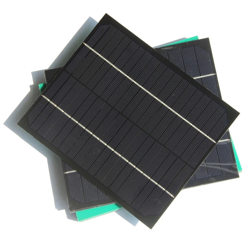 6W solar panel — stacked panel modules