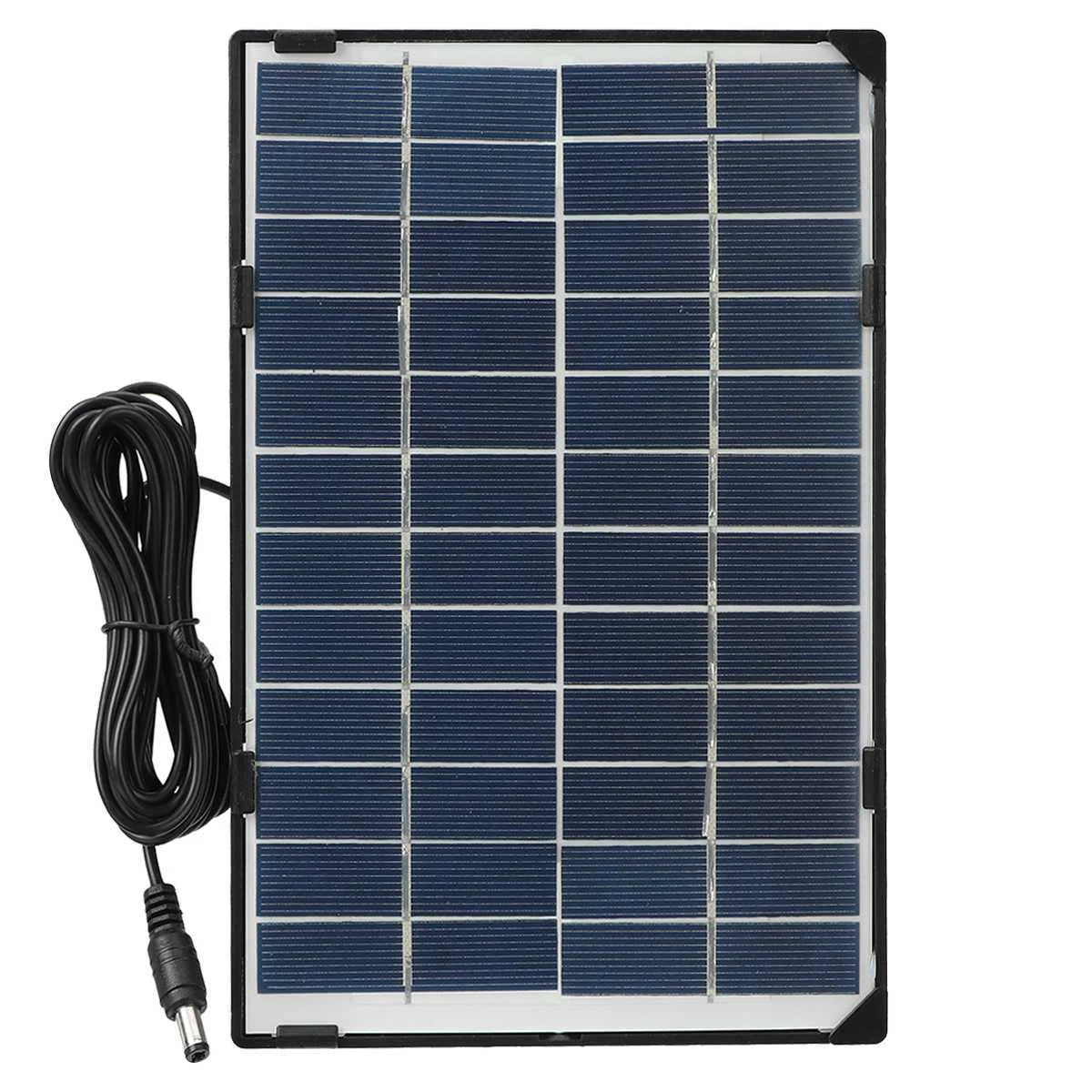 6W framed solar panel — framed cell face