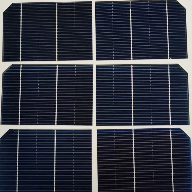 Solar cell pack with optional tabbing wire