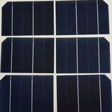 Solar cell pack with optional tabbing wire