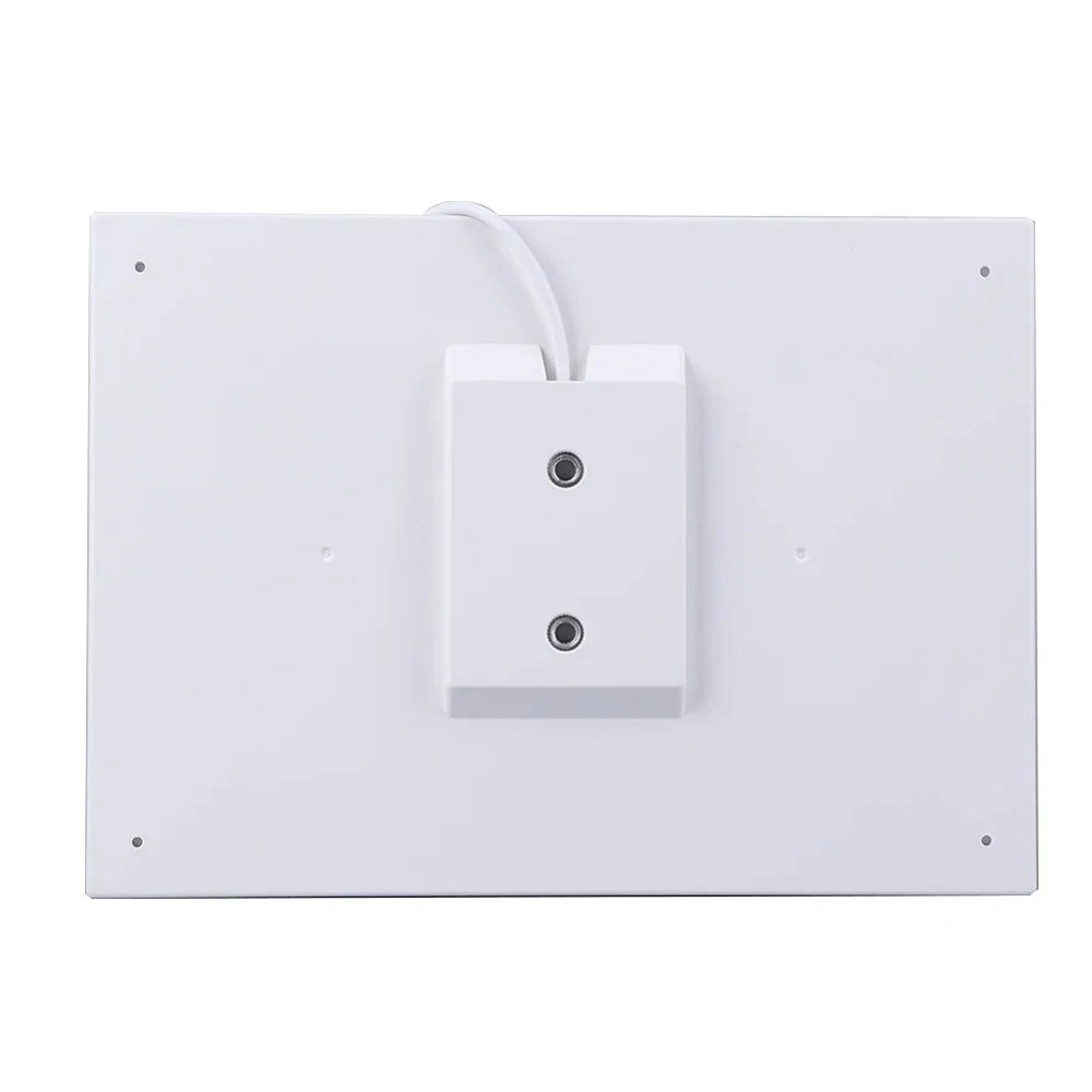 8W camera solar panel — rear junction box