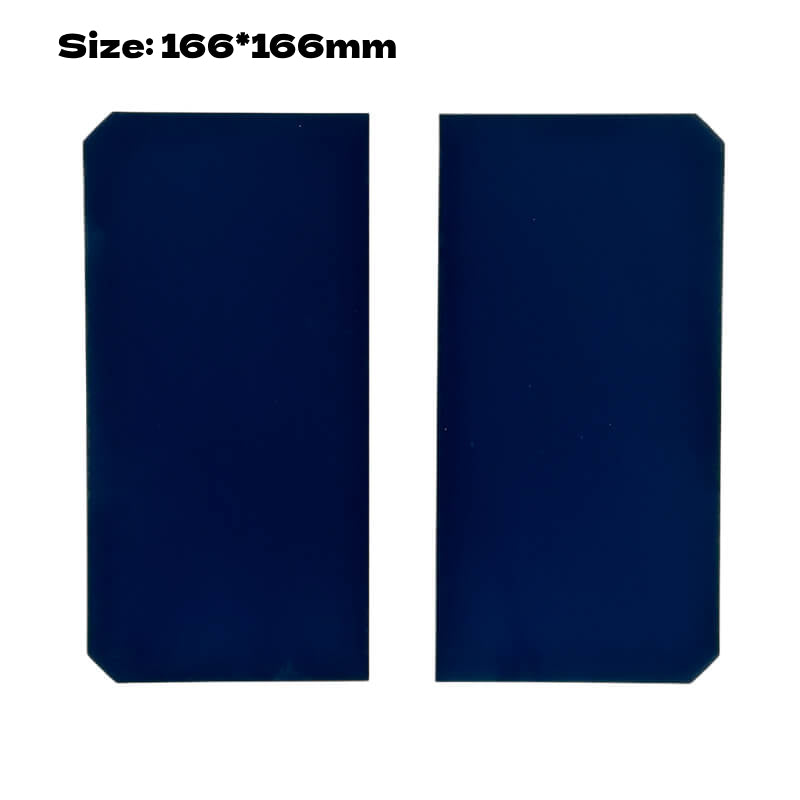 SunPower 6-Inch IBC Solar Cell 6.7W – High Efficiency 166mm Mono Cells for DIY & Custom Panels (Full / Half / 1/4 / 1/8 Cut)