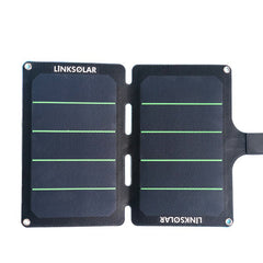 11W Portable Solar Charger Panel - Ultralight Foldable for Phone & Power Bank