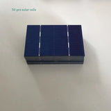 78mm x 52mm Polycrystalline Solar Cells - 50-Pack Options
