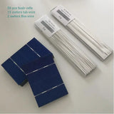 78mm x 52mm Polycrystalline Solar Cells - 50-Pack Options