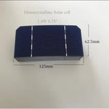 50-Pack 125mm x 62.5mm Monocrystalline Solar Cells