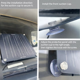 12W Solar Battery Charger & Maintainer Panel for Cars and Boats