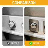 Stainless Steel Dome Bolt Caps - 20/30/50 Pack