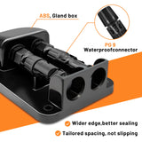ABS Solar Cable Entry Gland for RV Roofs - Black or White
