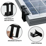 10Pcs Solar Water Drain Clip for Solar Panel