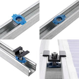 Black solar panel mid clamp installed on a strut rail