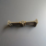 Stack of preformed C60 dog bone solar cell connectors