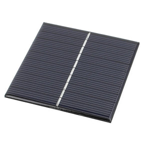 0.8W 5V Epoxy Mini Solar Panel, 80 × 80mm DIY Board — 80mm panel front