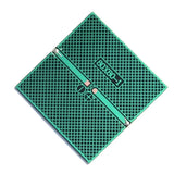 0.8W 5V Epoxy Mini Solar Panel, 80 × 80mm DIY Board — green rear solder pads