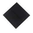 1.3W 5.5V Mini Solar Panel, 98 × 98mm PET Module — square panel front