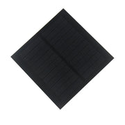 1.3W 5.5V Mini Solar Panel, 98 × 98mm PET Module — square panel front