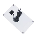 10W 12V Dual-Fan Solar Ventilation Kit with 3m DC Lead — panel rear and fans