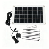 10W 12V Solar Fountain Pump Kit with 3m DC Cable — complete fountain components