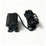 10W 12V Solar Fountain Pump Kit with 3m DC Cable — pump and connector