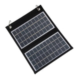 10W, 15W or 20W EVA Folding Solar Charger with Dual USB-A — two-fold solar charger