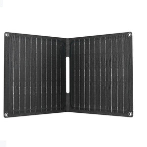 15W ETFE Two-Fold Solar Charger with USB-A and USB-C — two-fold solar charger open
