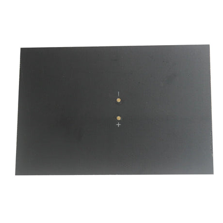 3W 5V ETFE Mini Solar Panel, 116 × 170 × 2mm DIY Module — rear solder contacts