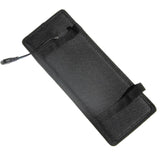 4.5W 18V Solar Battery Maintainer with Car Plug and Clips — rear panel with lead