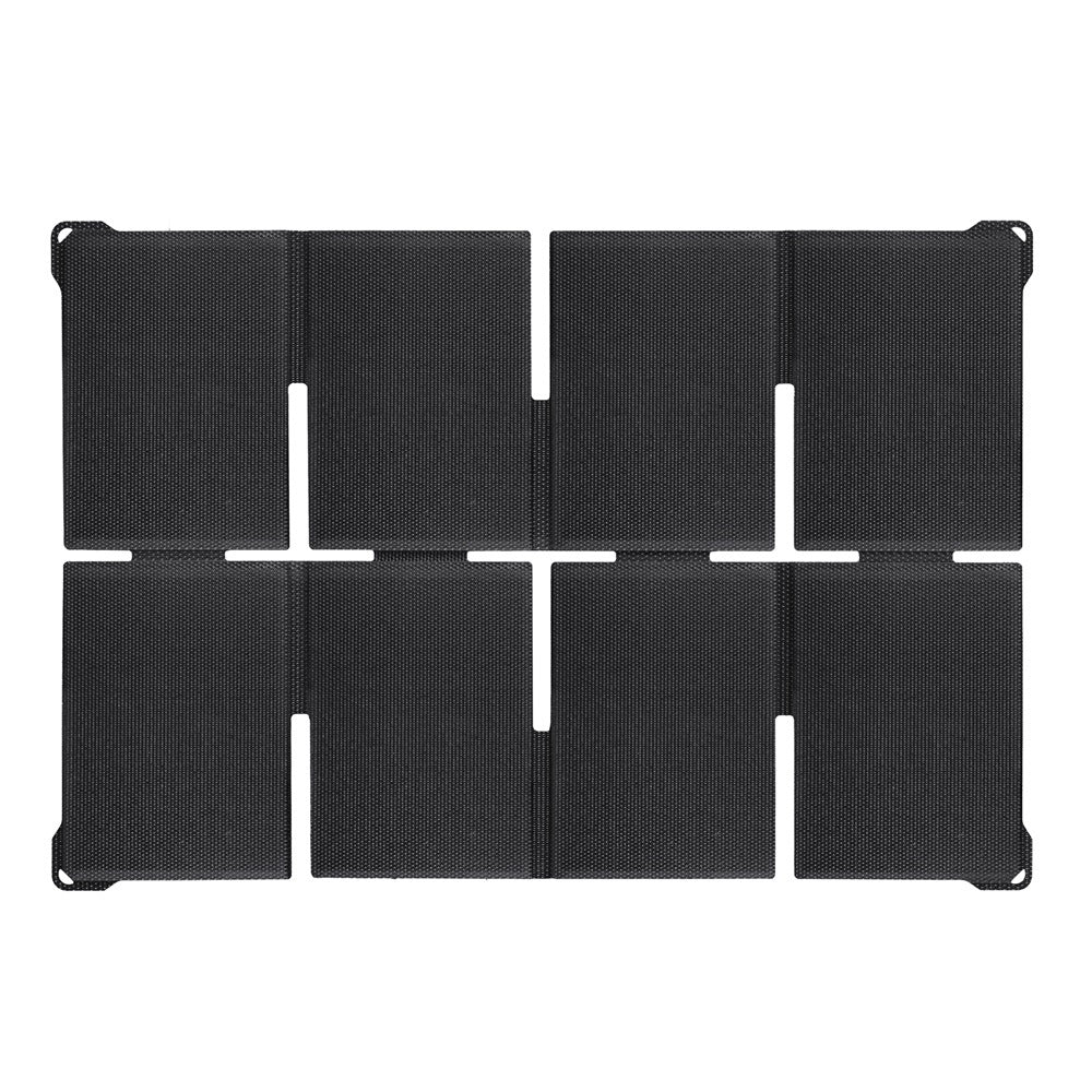 45W ETFE Foldable Solar Charger with USB-C, USB-A and DC — front of folding solar panel