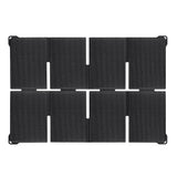 45W ETFE Foldable Solar Charger with USB-C, USB-A and DC — front of folding solar panel