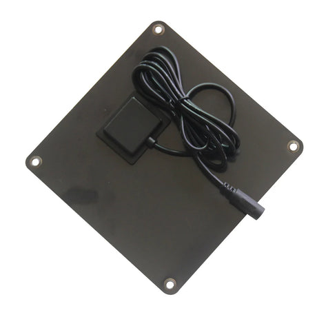 4W 12V Solar Ventilation Fan Kit with 1.5m DC Lead — rear cable junction