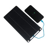 6W 5V Solar Charger Panel with USB-A and USB-C Outputs — solar panel charging device