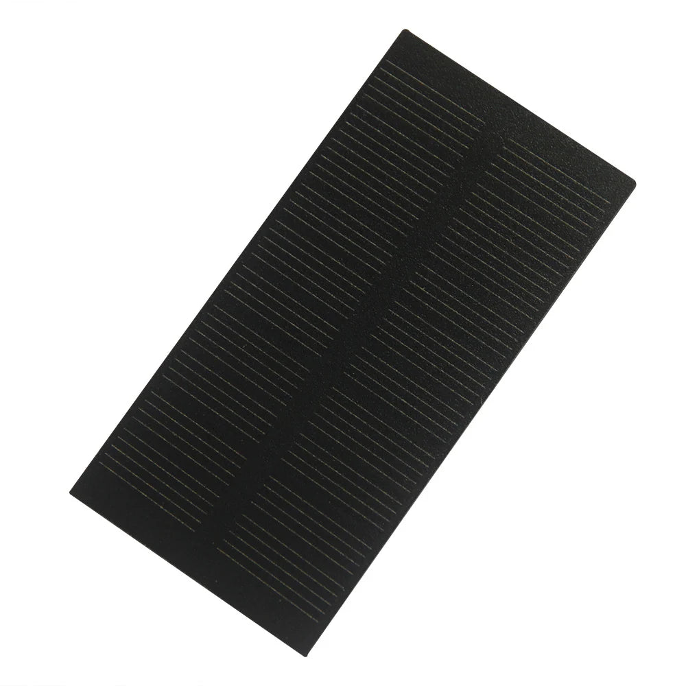 0.5W 5V slim mini solar panel front