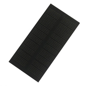0.5W 5V slim mini solar panel front