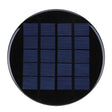 1.1W round epoxy solar panel front