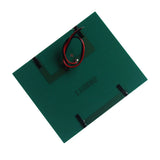 Rear of 110 × 92mm panel showing wire terminals