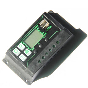 10A PWM controller front and LCD
