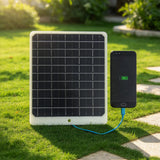10W USB-A solar panel front