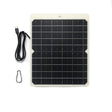 10W USB-C solar panel front