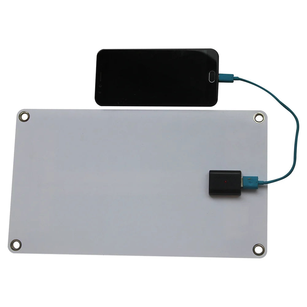 Rear USB output with demonstration cable connected