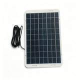 Angled front view of the wired panel