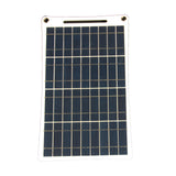 Portrait front view of the flexible panel