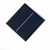 1W 6V epoxy solar panel front
