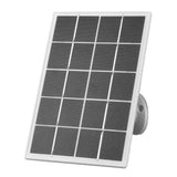 White camera panel at an angle