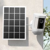 Panel mounted beside a camera as an installation example