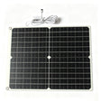 Front of the 30W panel with output lead