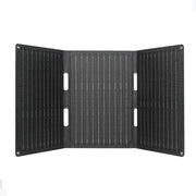 Three-section 30W ETFE foldable solar charger unfolded