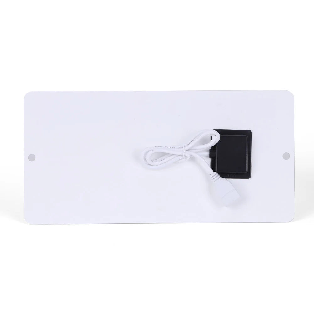 White rear surface and output lead
