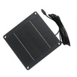 4W 12V panel front with USB-C cable