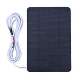 Panel front and white fork-terminal cable