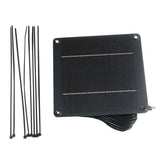 4W panel with cable ties